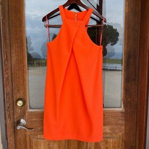 TRINA TURK Felicia dress. *bright sherbet orange!